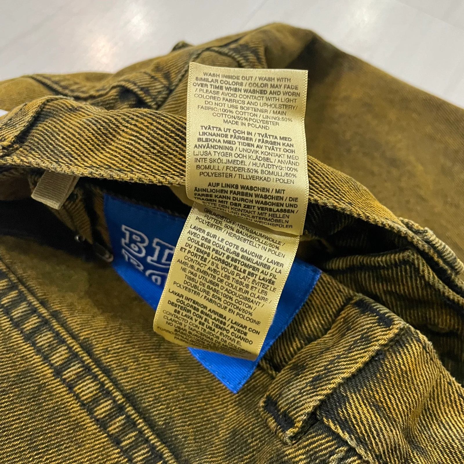 Polar Skate Co - Big Boy Jeans (Geel/Zwart) – photo 7